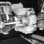 Rennsport engine, at Krausers, April 1974-2